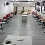 Sala do curso de costura 1